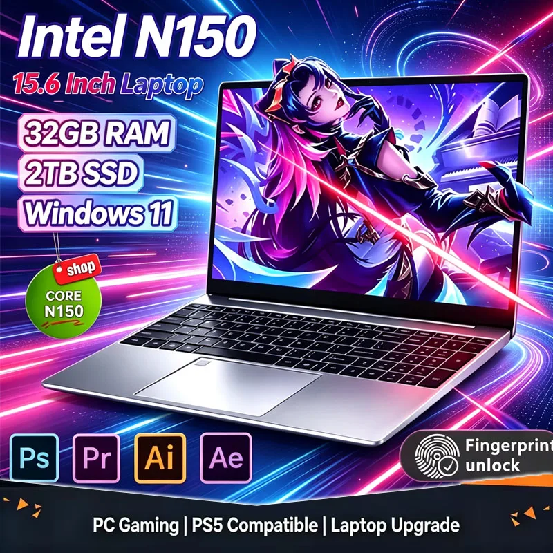 Ddr4 32Gb - Ordinateur portable 2026, nouveau modèle 15,6'