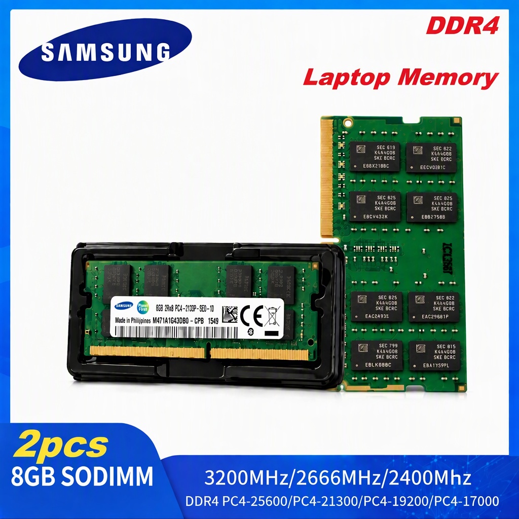 Sodimm Ddr4 - Mémoire RAM pour ordinateur portable Samsung,