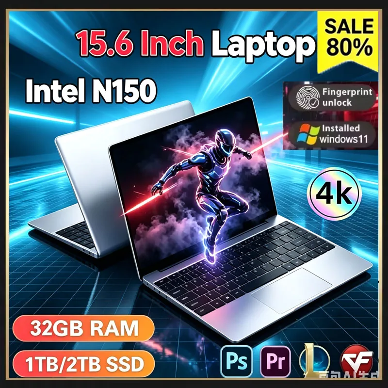 Ddr4 32Gb - Ordinateur portable fin et portable 15,6