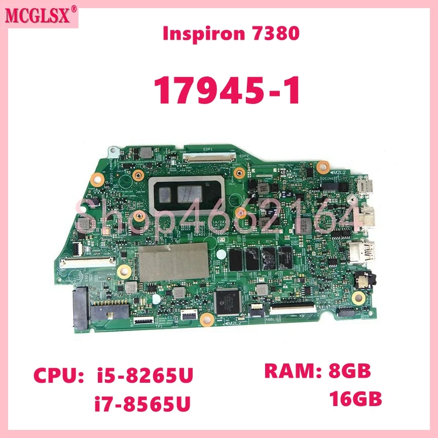 Ddr4 16Gb - 17945-1 Avec processeur I5-8265U I7-8565U, carte