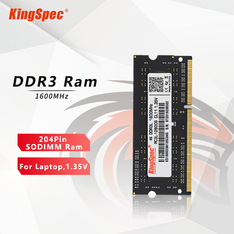 Kingspec – Ram DDR3 NB so-dimm - Sodimm Ddr4 avis et prix