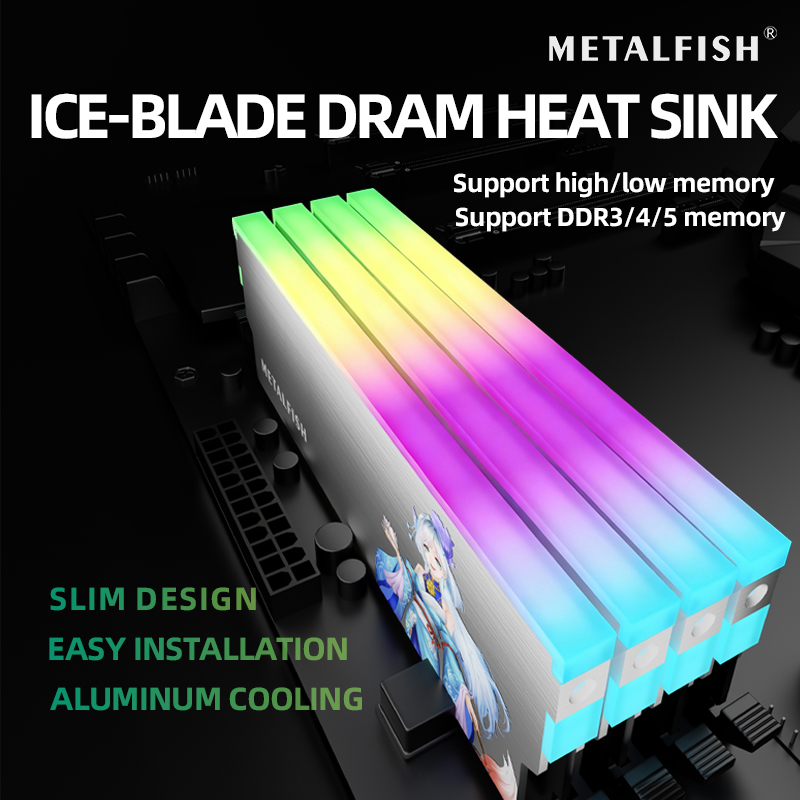 METALFISH DRAM dissipateur the - Ddr4 Desktop Ram avis et prix